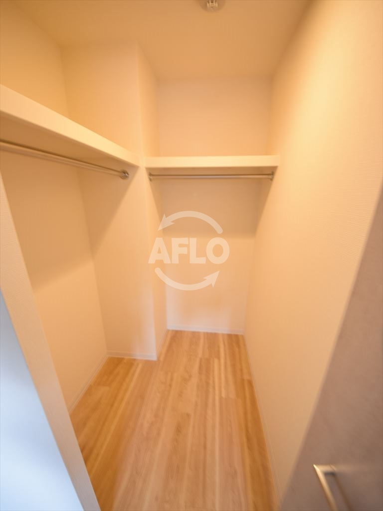 ラヴィベール上町台の収納|ラヴィベール上町台　ウォークインクローゼット