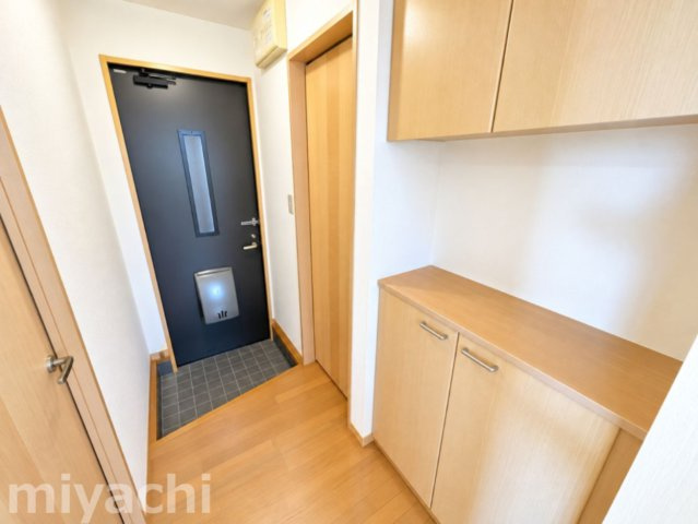 シャーメゾン藍住Dの玄関