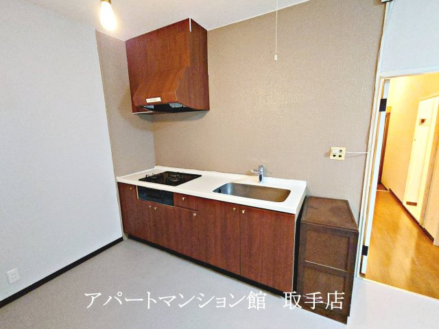 リバーサイドマンションのキッチン
