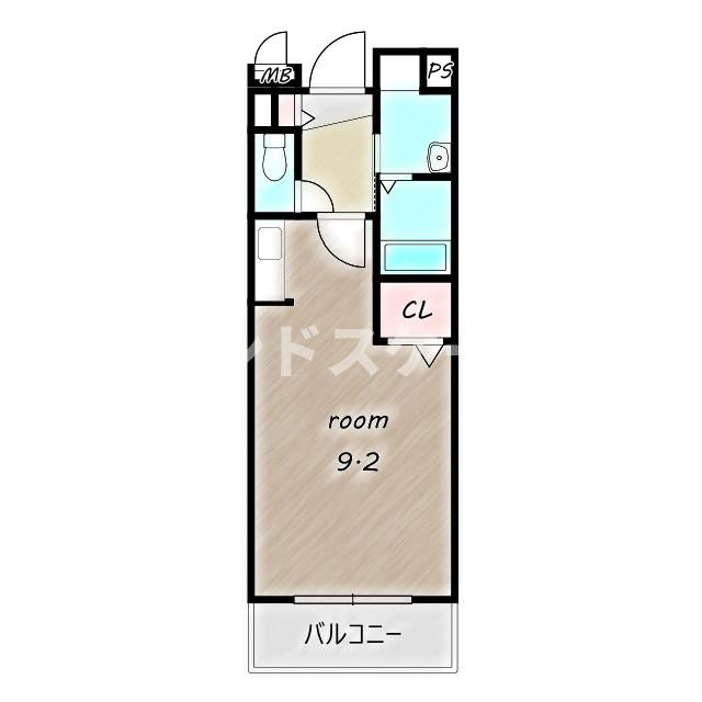 ナカイパレス　ＰａｒｔⅡの間取り|高崎、前橋のお部屋探しはエンドスケープまで！お客様の理想お聞かせ下さい♪