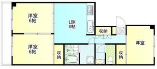 【間取り】 | フォンテーヌ中野 | 間取りです。