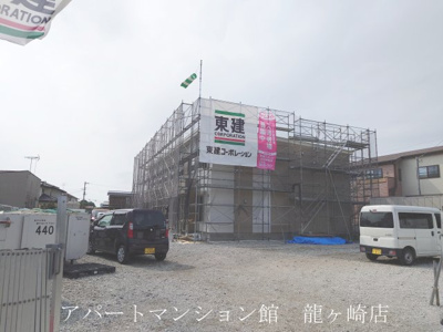 【外観】 | （仮）土浦市乙戸新築アパート | 建築中