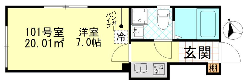 フェリス赤羽の間取り