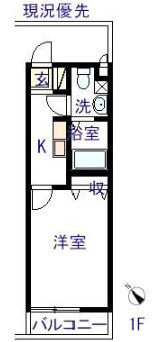 クオーレ北小金の間取り