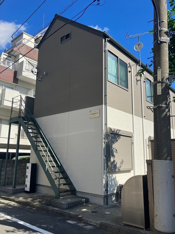 豊島区巣鴨２丁目のアパートの外観
