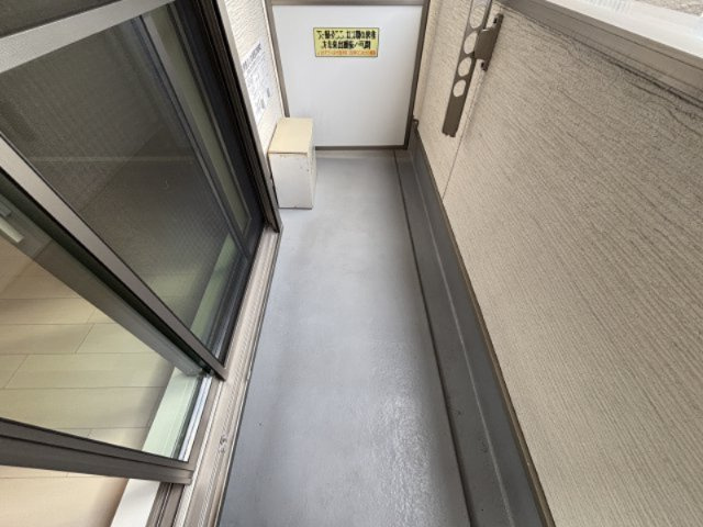 ラターシュ園田のバルコニー