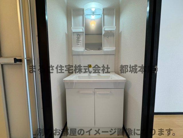 プリンセスマンションの洗面所