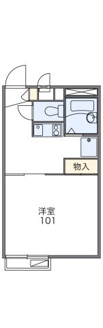 レオパレス永国の間取り|画像2
