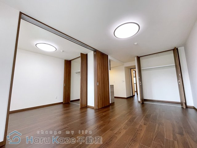 【居間・リビング】 | ロビニア若草【名古屋市賃貸・エアコン3台】