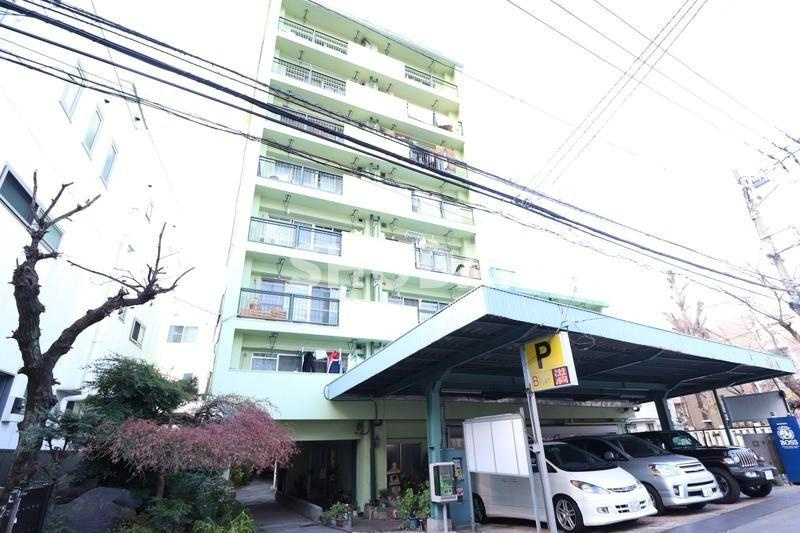 池之端マンション　１００だしの外観