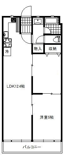 東十条ビルの間取り|間取りです。