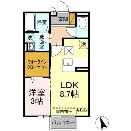 グランドソレーユ.Ｙの間取り