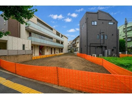 文京区本駒込　建築条件なし売地の外観
