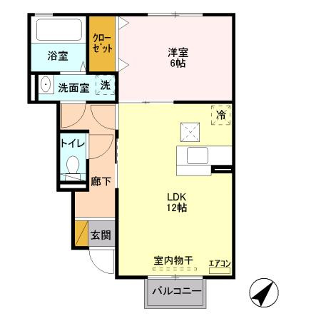 サンモールの間取り