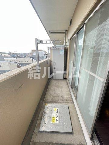 練馬区羽沢３丁目の賃貸マンションのバルコニー