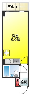【間取り】 | マイルド新大阪レジデンス3号館