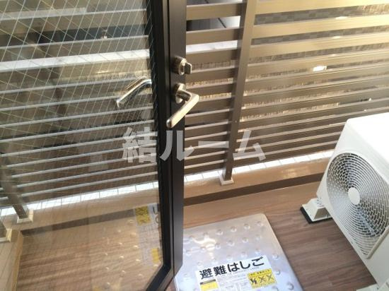 文京区水道２丁目の賃貸マンションのバルコニー