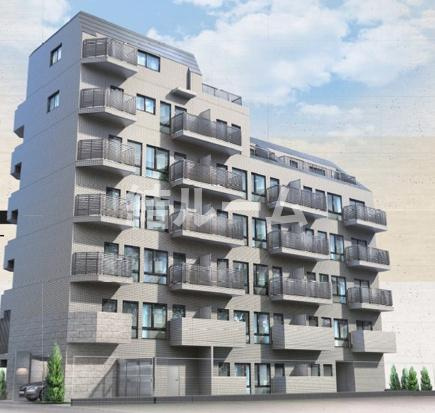 文京区水道２丁目の賃貸マンションの外観パース