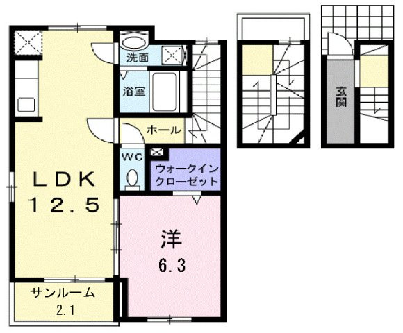 ルミエール　コートの間取り|間取図