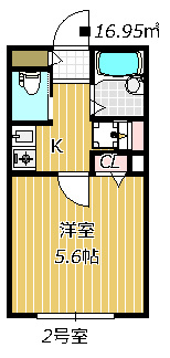 【間取り】 | バードピア船橋本町 | 間取りです