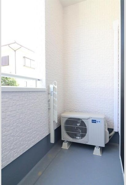 LOTUS坪井のバルコニー