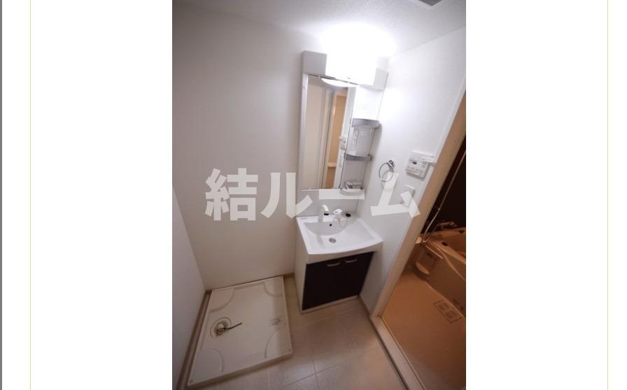 板橋区赤塚新町２丁目の賃貸マンションの独立洗面台