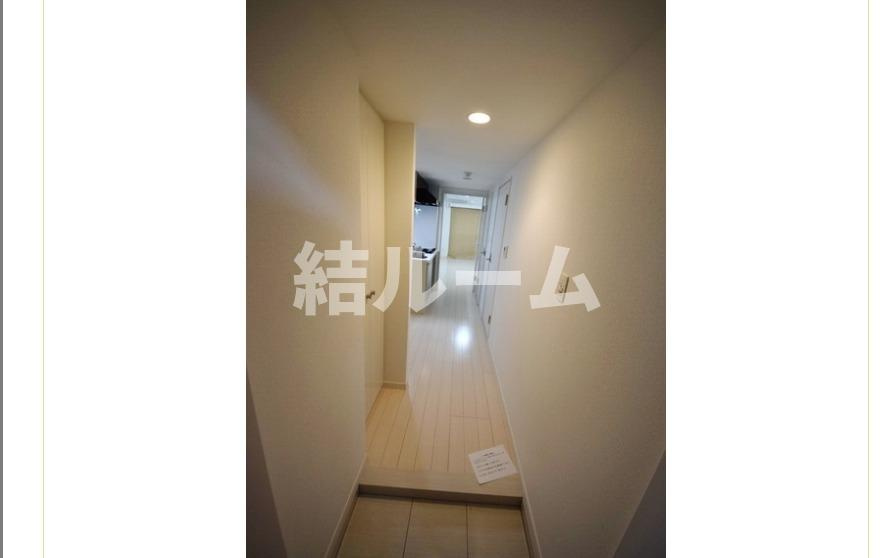 板橋区赤塚新町２丁目の賃貸マンションの玄関