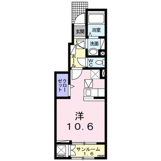 【間取り】 | プレミアコート　上高津 | 間取図
