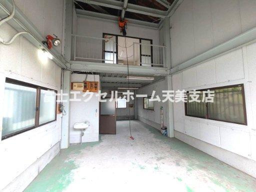 瓜破南2丁目貸工場の内装