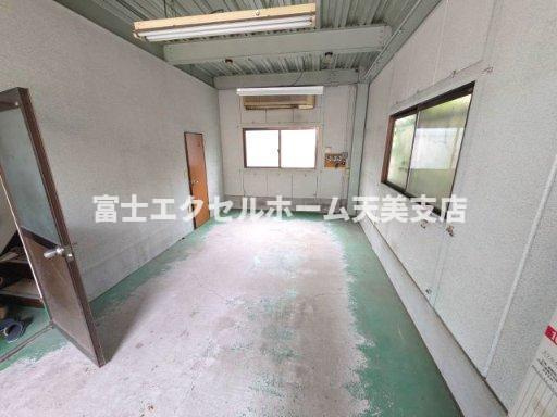 瓜破南2丁目貸工場の洗面所