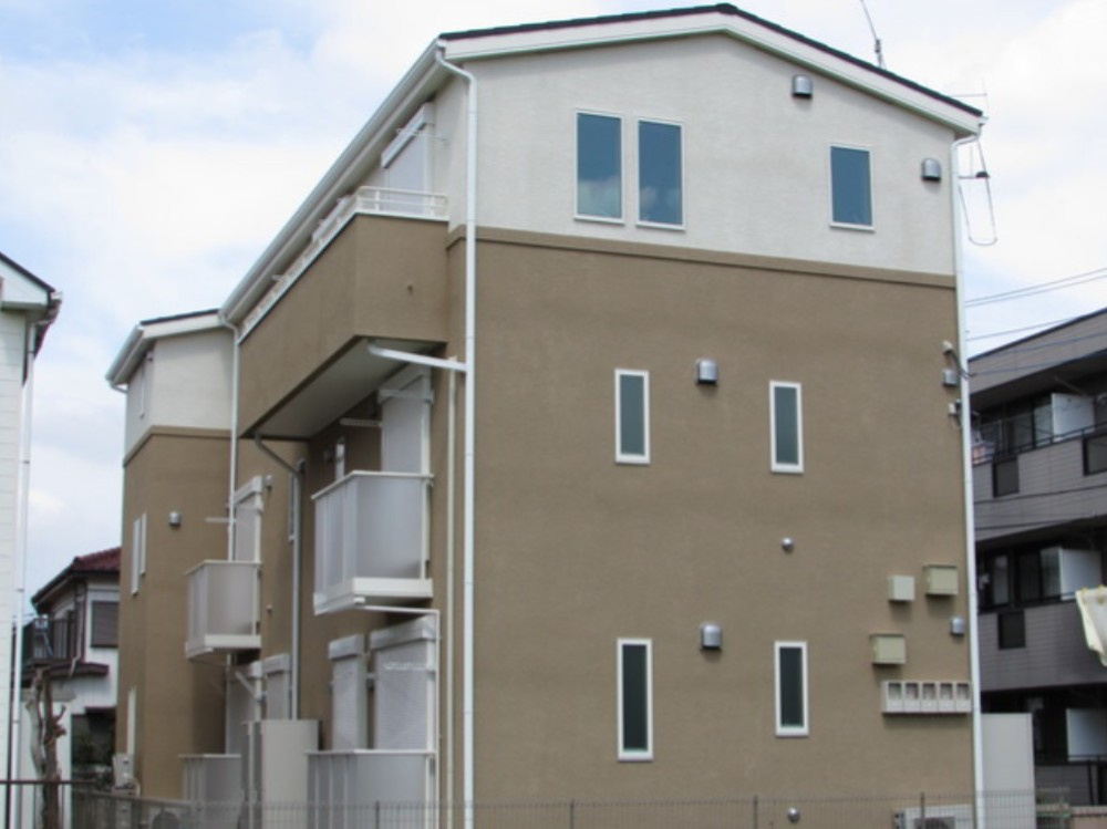 川崎市中原区下小田中３丁目のアパートのロビー