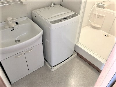 レオパレスアークハイムⅡの独立洗面台