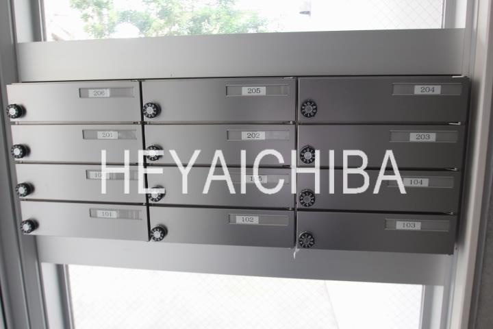 デュプレクス白山のその他共用部分|メールボックス