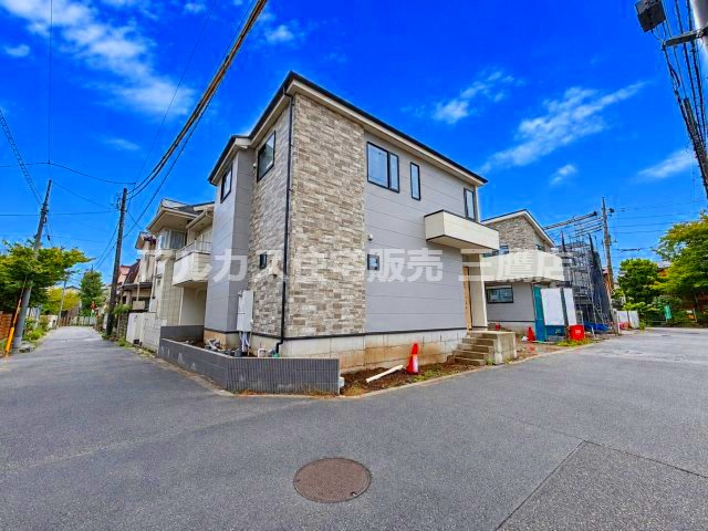 小金井市貫井南町1丁目 中央線 武蔵小金井駅 新築戸建の前面道路含む現地写真