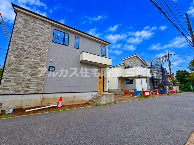 小金井市貫井南町1丁目 中央線 武蔵小金井駅 新築戸建の前面道路含む現地写真