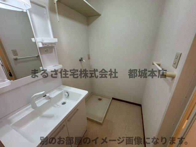 天神ハイツの洗面所