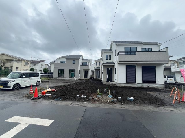 入間市小谷田1丁目　新築戸建の前面道路含む現地写真|前面道路含む現地写真です