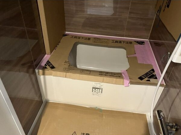 西宮市櫨塚町の賃貸マンションの浴室
