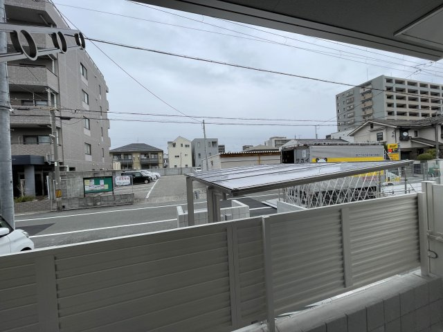 西宮市常磐町のアパートの展望