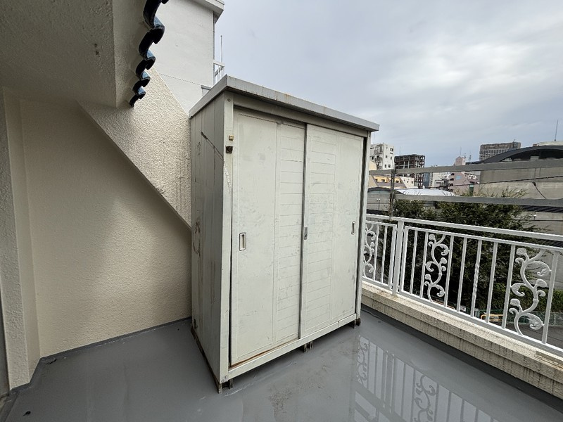 神戸市中央区山本通２丁目の賃貸マンションのバルコニー