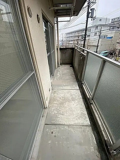 芦屋市朝日ケ丘町の賃貸マンションのバルコニー