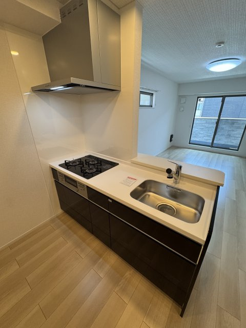 西宮市松原町のアパートのキッチン