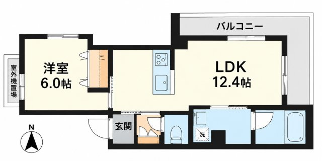 ユイロ中津の間取り|間取り
