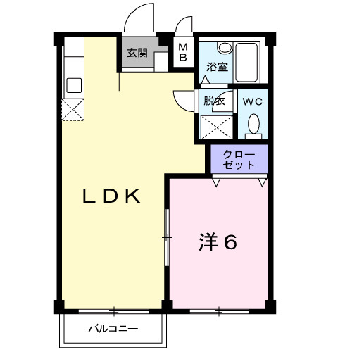アンテリージェ真鍋の間取り|間取図