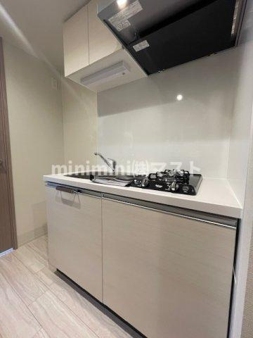大阪市東成区東今里２丁目の賃貸マンションのキッチン