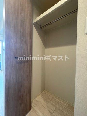 大阪市東成区東今里２丁目の賃貸マンションの収納