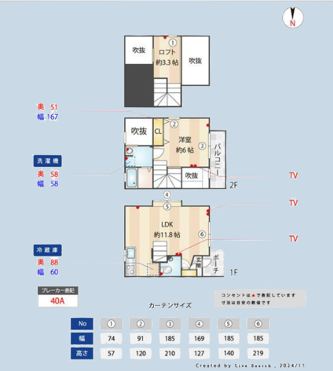 シャンズフォーレ聖蹟の間取り