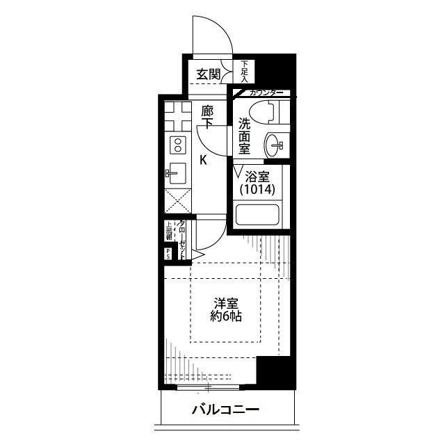プレール・ドゥーク東京EASTの間取り|間取りです。