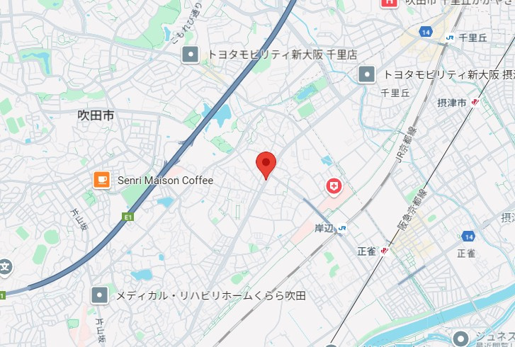 graceの地図