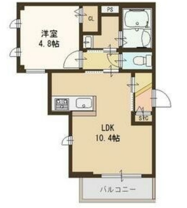 graceの間取り